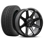 ABS WHEELS 273524  DIRT A.T D05 FLATBLACK + PRICE PACK 275/60R20 WOWTO
