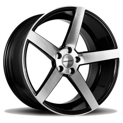 ABS WHEELS GROSSEN 1 BLACKPOLISH - AVM SKADADE